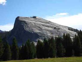 Lembert Dome in morning light, Tuolumne Meadows, Yosemite
